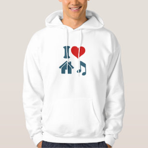 Moletom Adoro Hoodie Música House Presentes de Ibiza