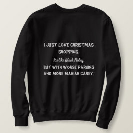 Moletom Adoro os Homens de compro de Natal