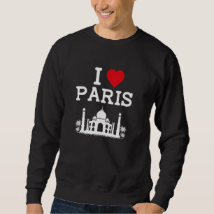 Moletom Adoro Paris Funny Indian Brincadeira Gag Landmark