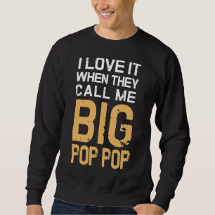 Moletom Adoro Quando Me Chamam De Grande Pop Pop