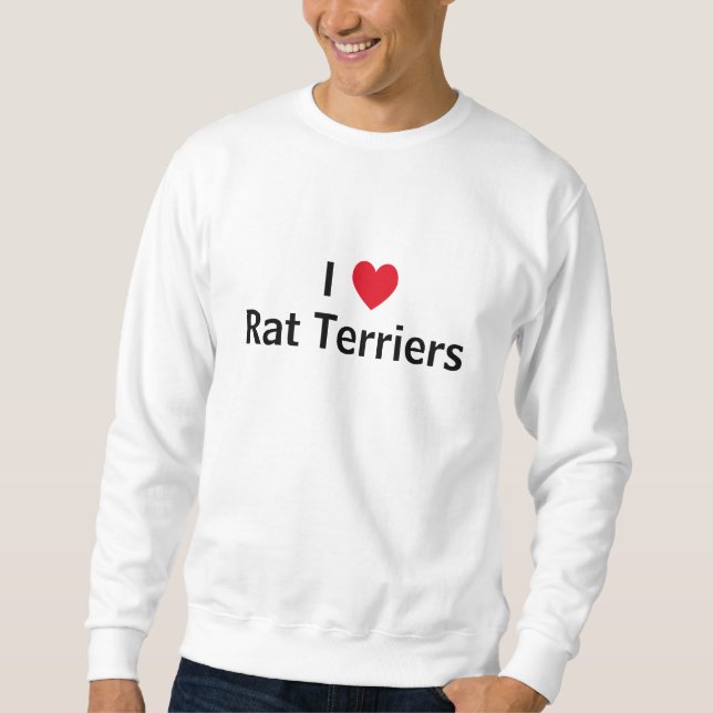 Moletom Adoro Rat Terriers (Frente)