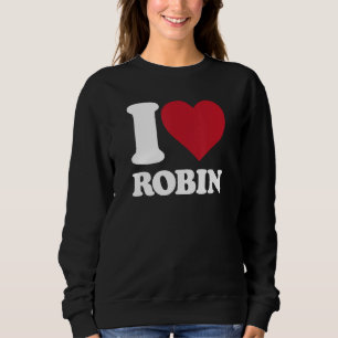 Moletom Adoro Robin - Eu corto Robin