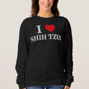 Moletom Adoro Shih Tzus Heart