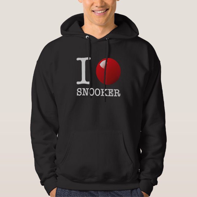 Moletom Adoro Snooker Red Ball Heart (Frente)