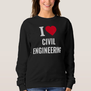 Moletom Adoro Teto de Engenharia Civil