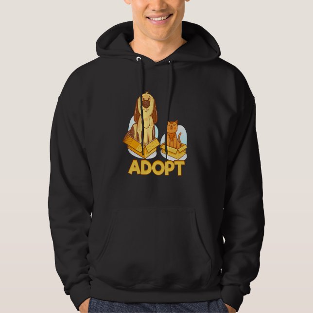 Moletom Adotar Pet Sitter (Frente)