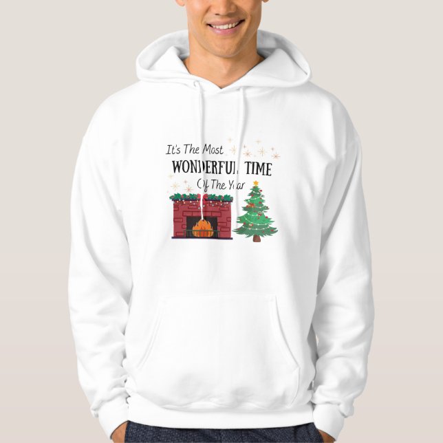 Moletom Adult Most Wonderful Time of The Year Hoodie (Frente)