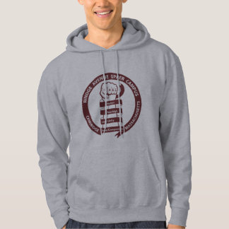 Moletom Adult RAUC hoodie - Maroon logo