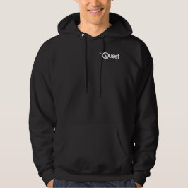 Moletom adulto Quest Logo preto