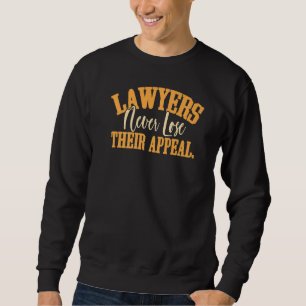 Moletom Advogados Nunca Perder Tribunal de Recurso