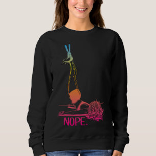 Moletom Aerial Yoga Hammock Nope Color