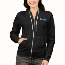 Aeronave 182 Bella+Canvas-Cheio-Zip Hoodie, de uso