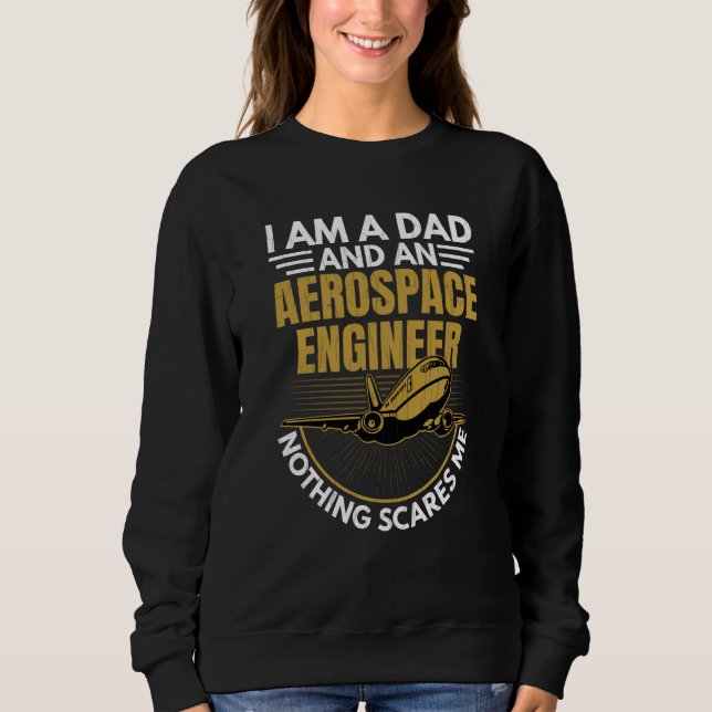 Moletom Aerospace Engineer Dad Engineering Graphic (Frente)