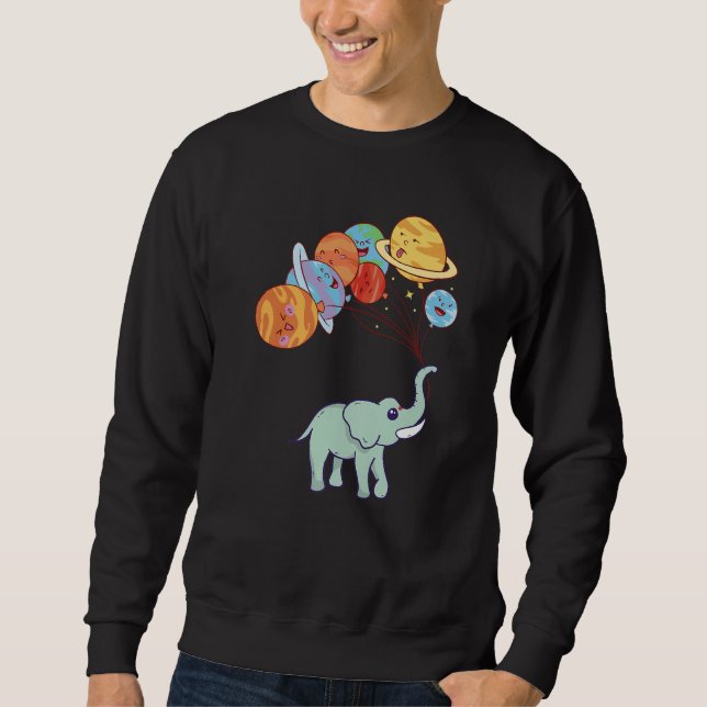 Moletom Aerospace Solar System Planets  Space Elephant (Frente)