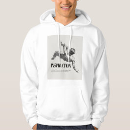 Moletom Aesthetic Falling Man Pencil Drawing Renaissance T