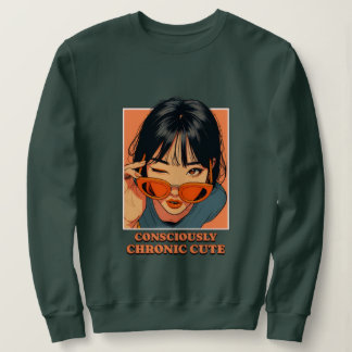 Moletom Aesthetic Girl Graphic Sweatshirt
