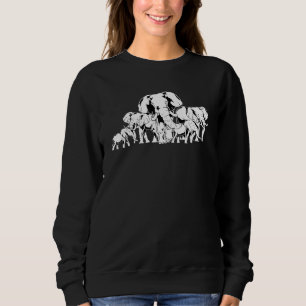 Moletom Afafrari Elephant Family Animal Elephant