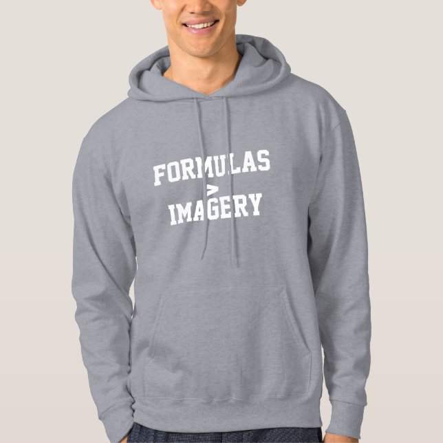 Moletom Afantasia Aluno de Matemática Aluno Geek Fonte Bra (Frente)