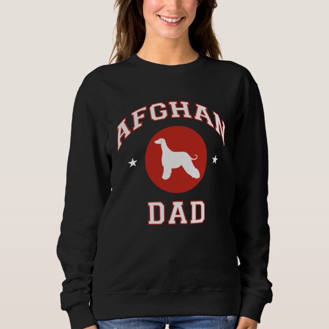 Moletom Afghan Hound Dad (Frente)