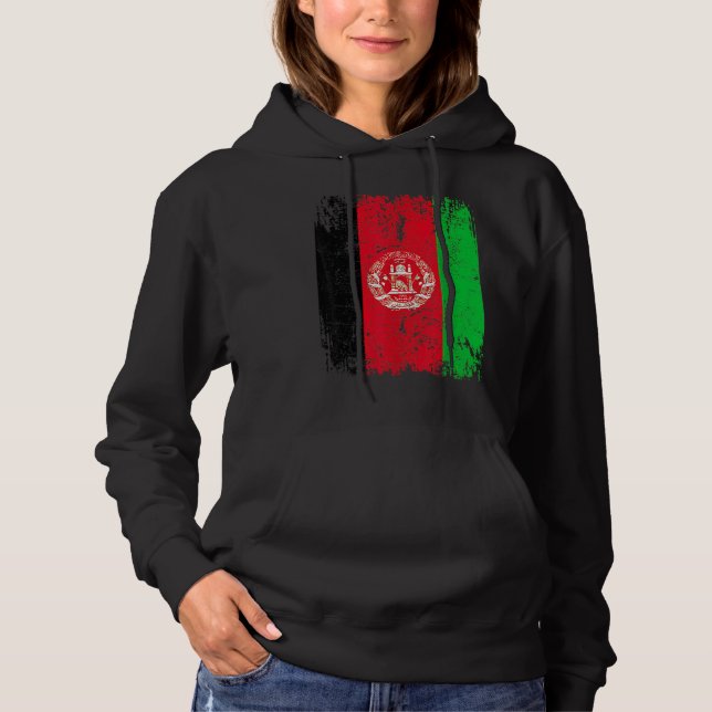 Moletom AFGHANISTAN Flag Women's Men's Children's Afghani (Frente)
