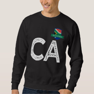 Moletom África do Sul - Letra Humana C e A África do Sul
