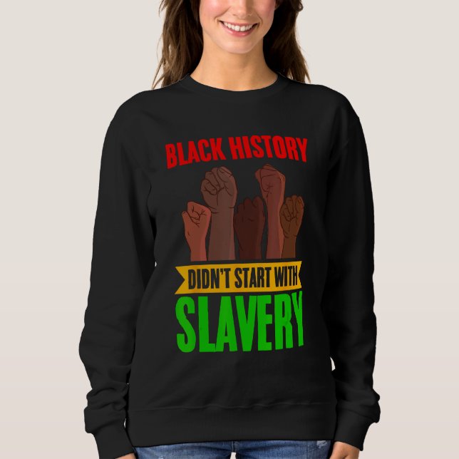 Moletom African American Black History Month African Herit (Frente)