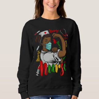 Moletom African American Nurse Black History Month Pride B