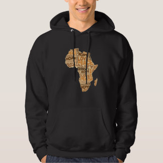 Moletom African Equality Pattern Melanin Skin Tone Africa
