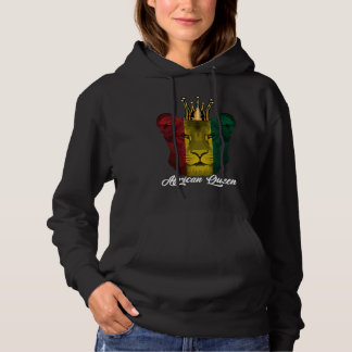 Moletom African Queen Lion Black History Month BLM Pride B