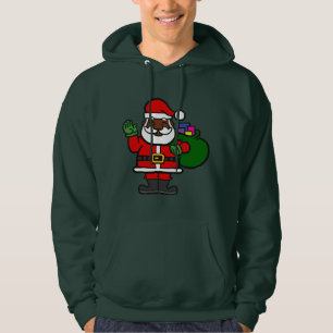 Moletom africano negro santa claus xmas