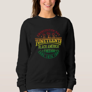 Moletom Africanos Celebram Junho 1865 Liberdade Negra Amer