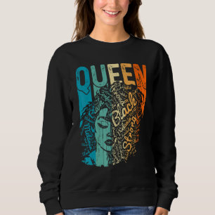 Moletom Afro Queen Melanin Black Girl Magic African Black