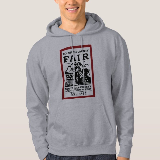 Moletom Ag Sociedade Masculino Capuz Cinza (Frente)