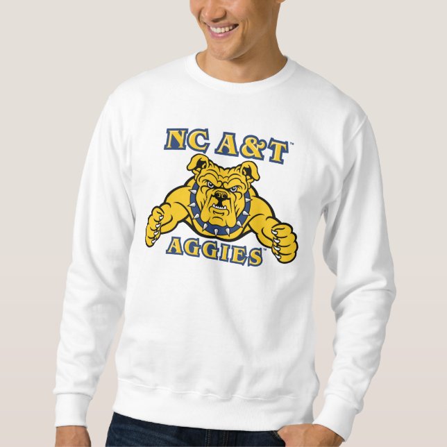 Moletom Agências A&T NC | Aggie Bulldog (Frente)