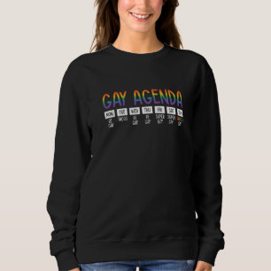 Moletom Agenda Gay Orgulho Lgbtq Arco-íris Transexual Biss
