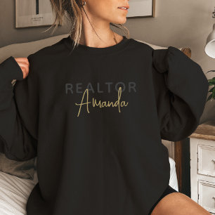 Moletom Agente de Imóveis do Agente de Imobilizações Perso