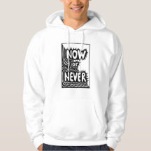 "Agora ou Nunca" Slogan Inspirador - Moderno e Ous