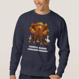 Moletom AGRADecido ABENÇOADO OBCECADO POR TURDUCKEN Dia de