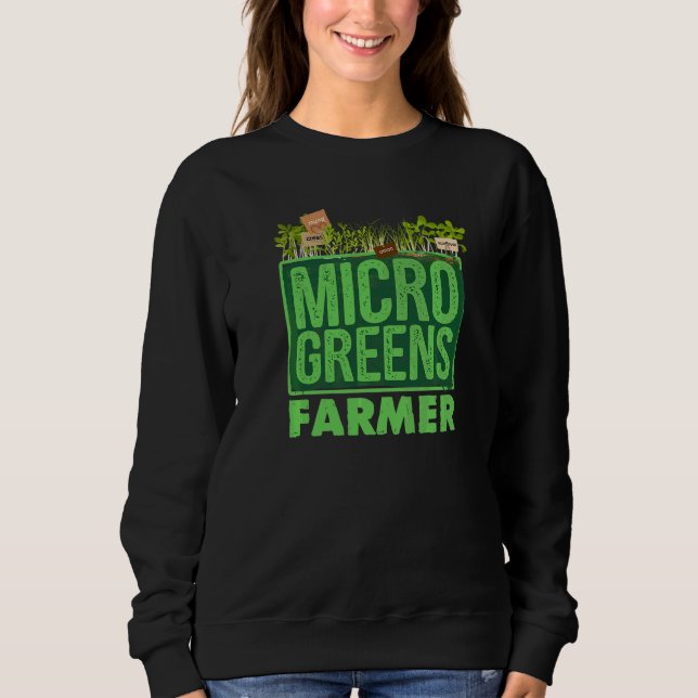 Moletom Agricultores de Microgreen Agricultura Trator Diri (Frente)