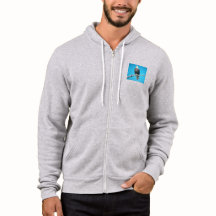 Águia em Cheio de árvore - Zip Hoodie