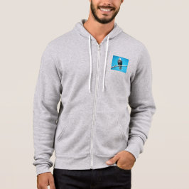 Moletom Águia em Cheio de árvore - Zip Hoodie