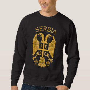 Moletom Águia Sérvia bandeira sérvia