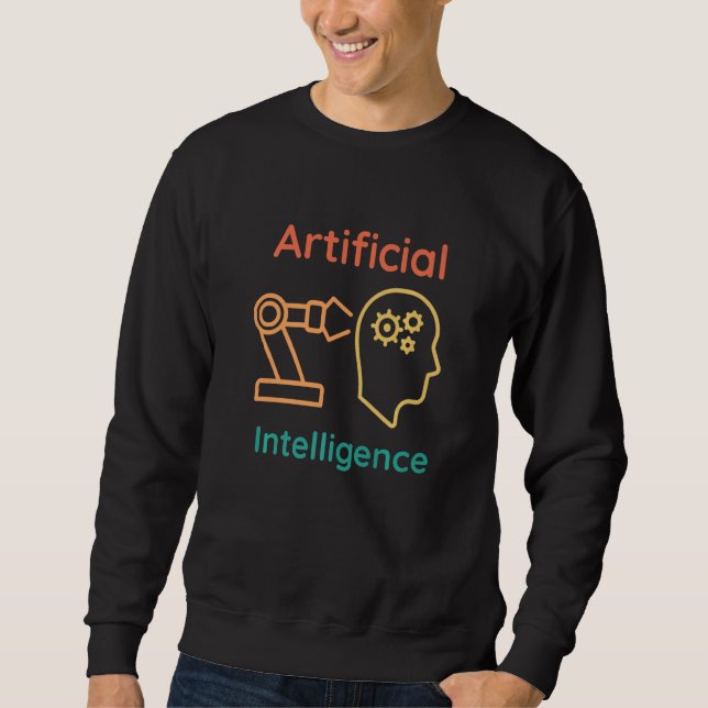 Moletom AI Developer Machine Learning Artificial Intellige (Frente)