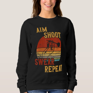 Moletom Aim Shoot Swear Repeat Darts