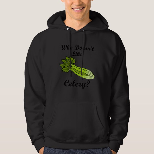 Moletom Aipo Comida Vegetal Delicioso Alho-Poró (Frente)
