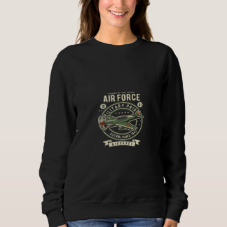 Moletom air force military pride aircraft