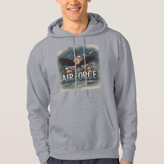 Moletom Air Force Veteran (Frente)