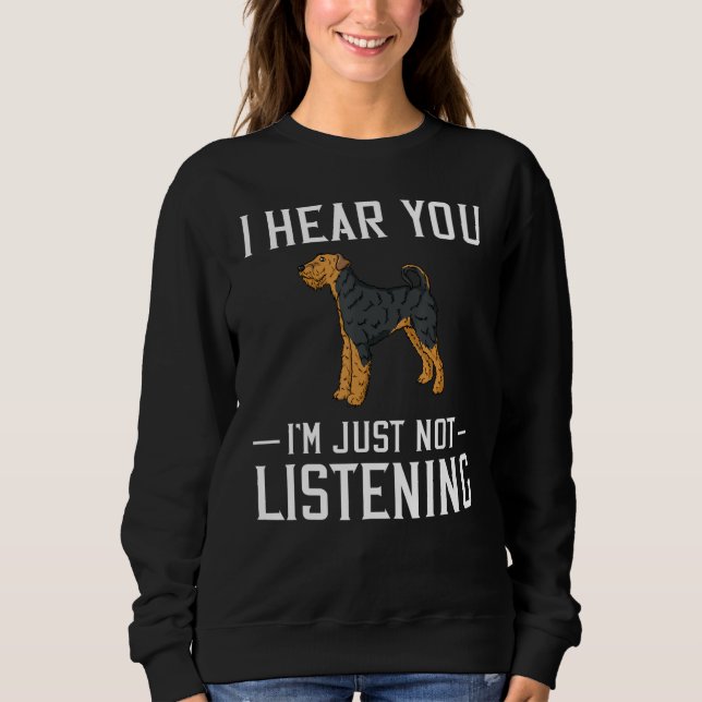 Moletom Airedale Terrier Dog Puppy Owner Lover (Frente)
