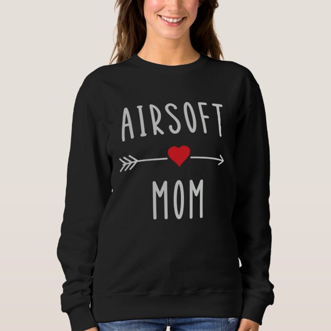Moletom Airsoft Mom Airsoft Game    Mom Mothers Day (Frente)