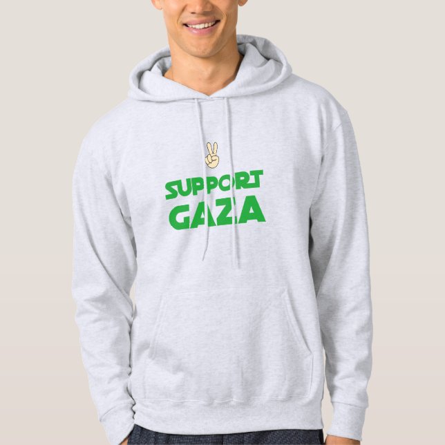 Moletom Ajuda a Gaza Genocídio T-Shirt (Frente)